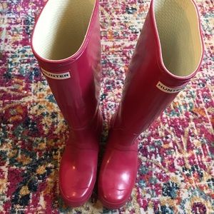 Hunter Pink Wellies